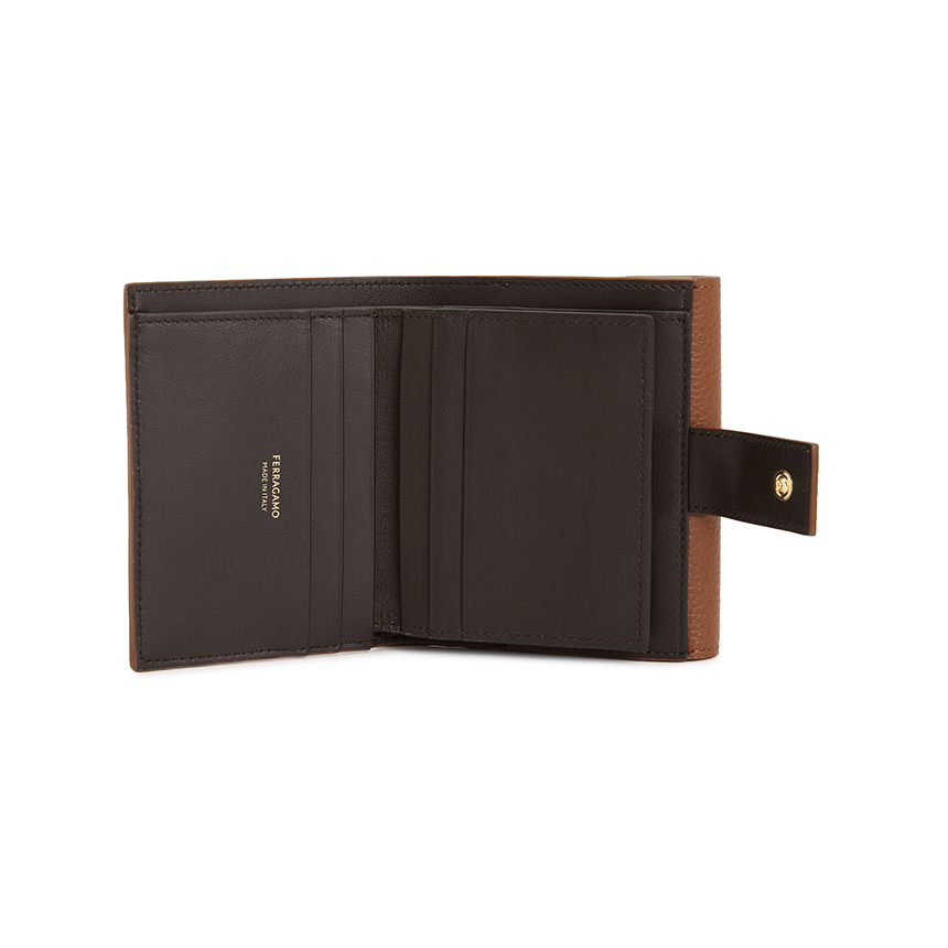 페라가모(FERRAGAMO) 간치니 컴팩트 여성 반지갑 220961 0785779