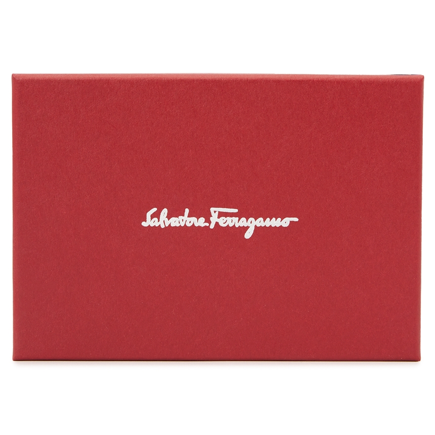 페라가모(FERRAGAMO) 더블 간치니 여자 명함/카드지갑 22 0007 SMERALDO 0758532