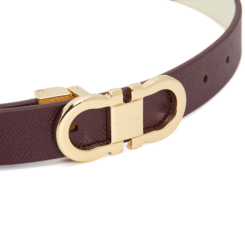 페라가모(FERRAGAMO) 간치니 여성 양면 벨트 (프리컷팅) 230294 0790104