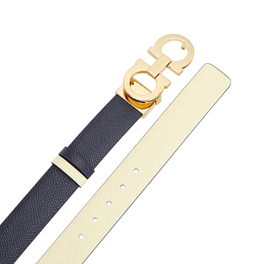 페라가모(FERRAGAMO) 간치니 여성 양면 벨트 (프리컷팅) 23A565 0770968