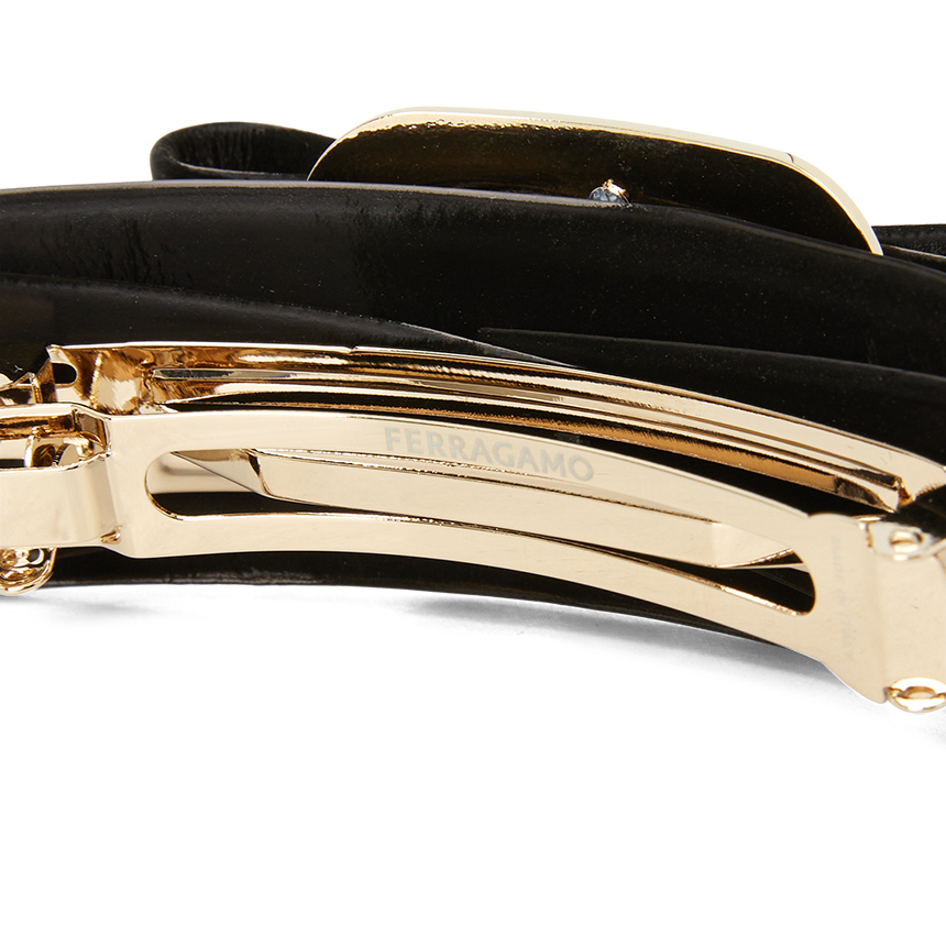 페라가모(FERRAGAMO) 스크래치 바라 보우 여성 헤어핀 340453 0786465 SC_340453 0786465_059