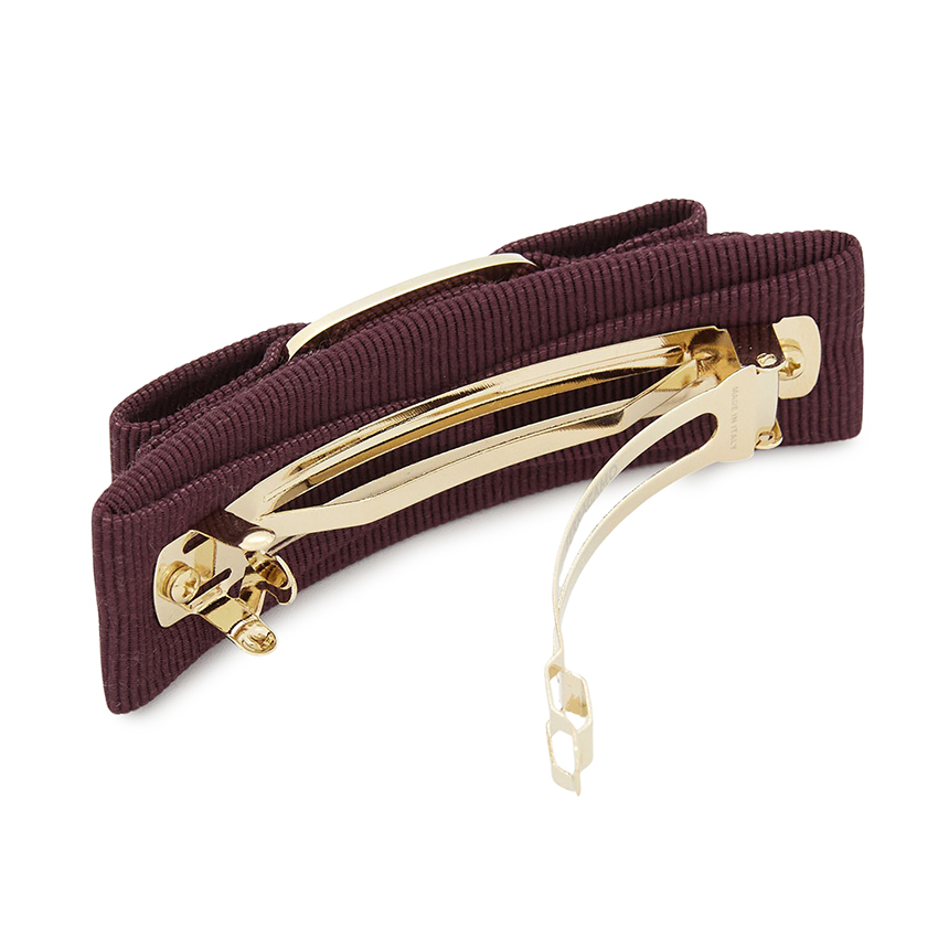 페라가모(FERRAGAMO) 바라 보우 여성 헤어핀 342019 791457