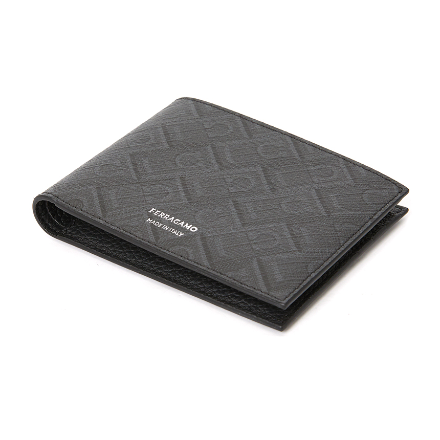 페라가모(FERRAGAMO) 모노그램 남성 반지갑 661550 0780328