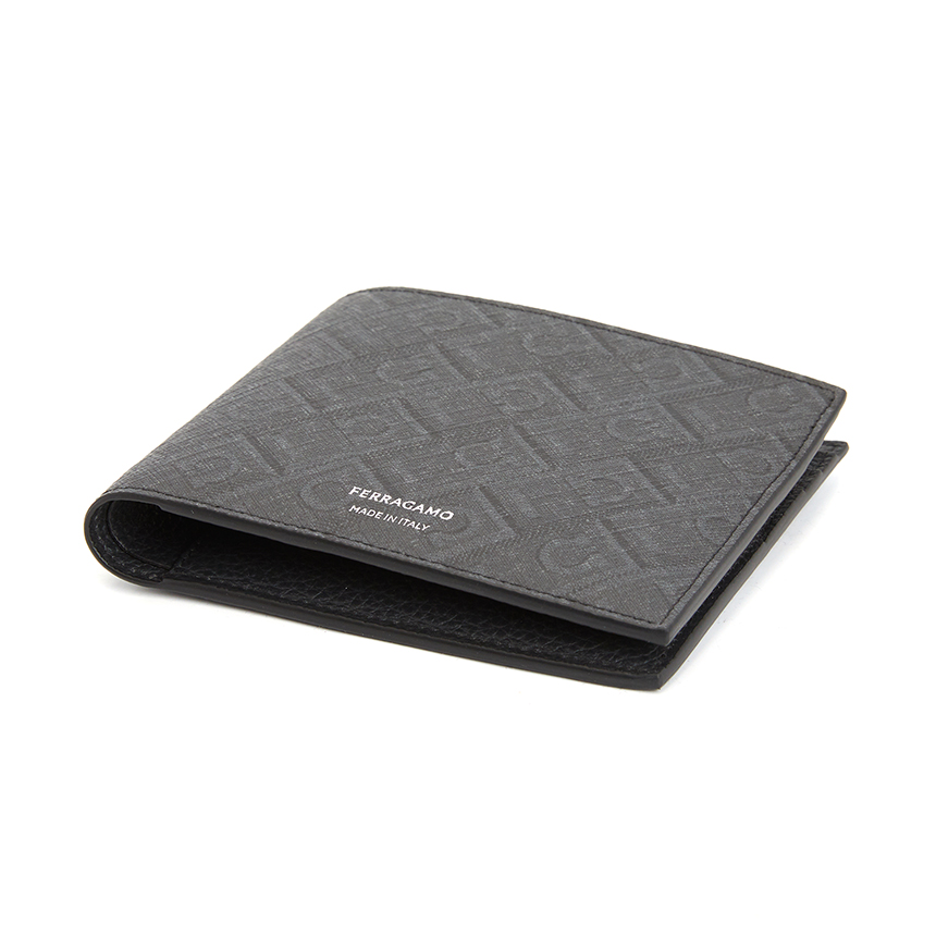 페라가모(FERRAGAMO) 남성 반지갑 66 1582 NERO 0780324