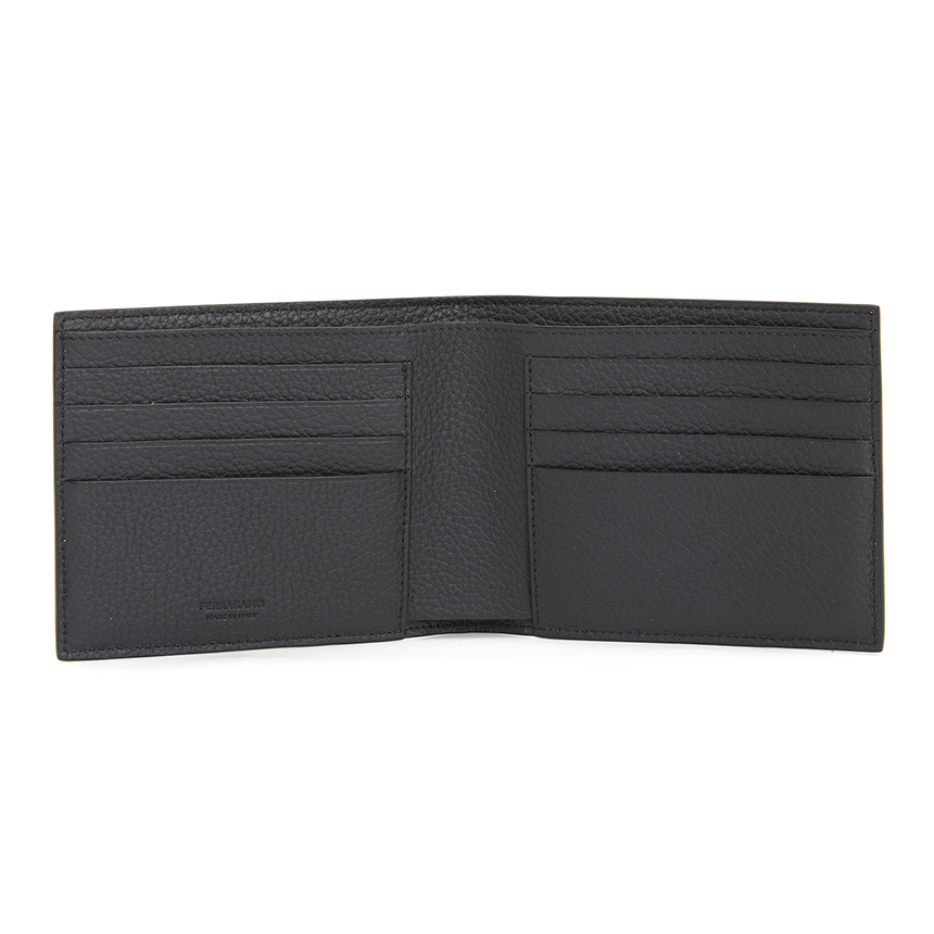 페라가모(FERRAGAMO) 남성 반지갑 66 1582 NERO 0780324