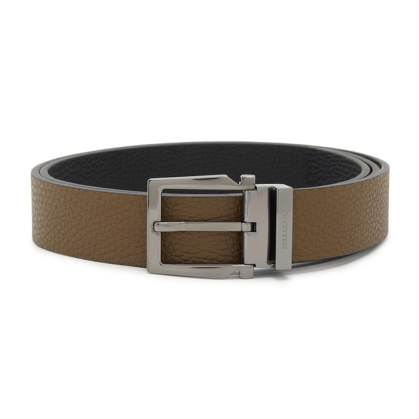 페라가모(FERRAGAMO) 남성 양면 벨트 (프리컷팅) 670253 0770729
