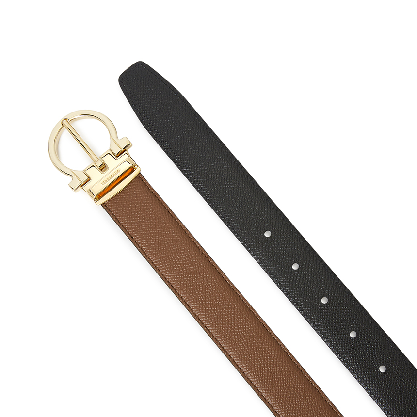 페라가모(FERRAGAMO) 남성 양면 벨트 (프리컷팅) 670302 0790543