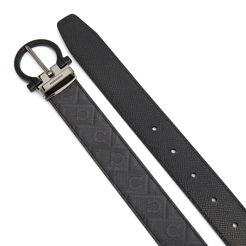 페라가모(FERRAGAMO) 남성 양면 벨트 (프리컷팅) 670302 0790546