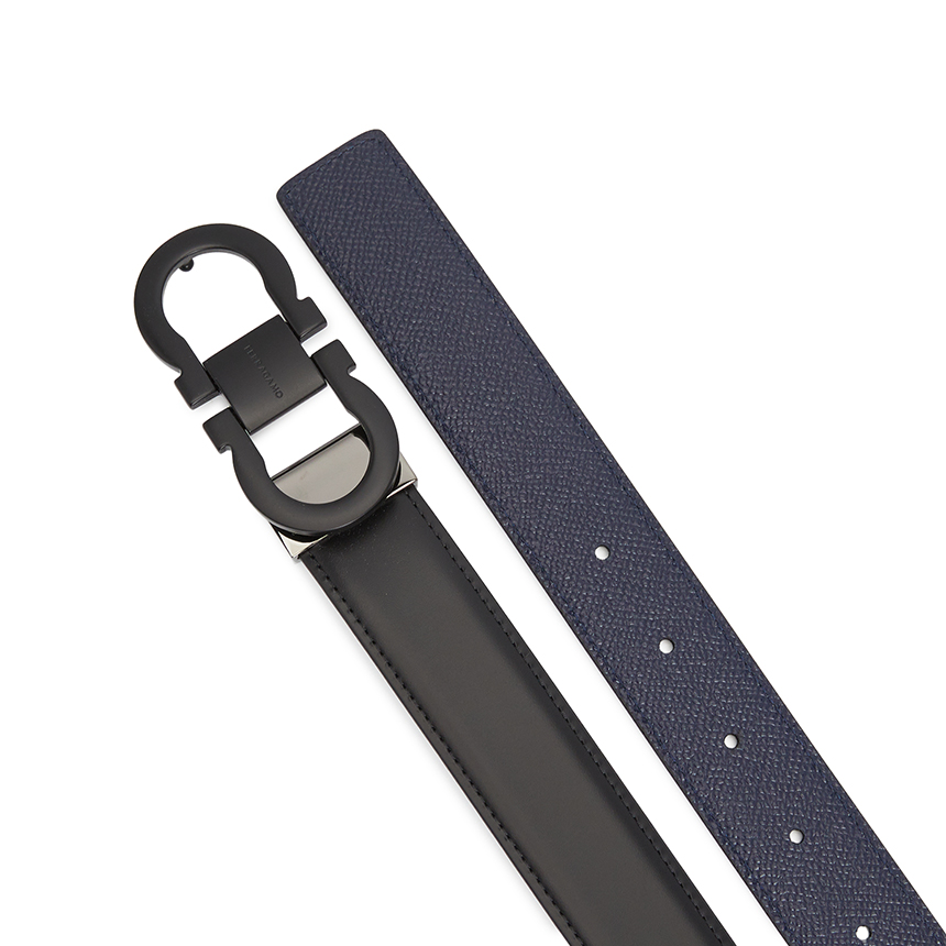 페라가모(FERRAGAMO) 간치니 남성 양면 벨트 (프리컷팅) 670326 0783017