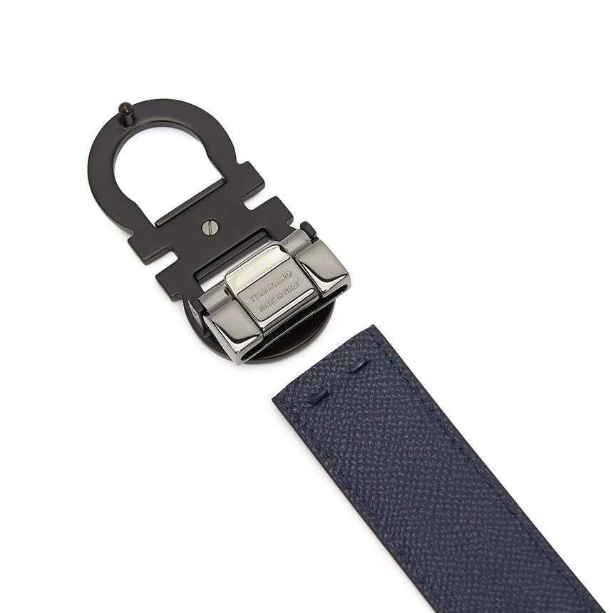 페라가모(FERRAGAMO) 간치니 남성 양면 벨트 (프리컷팅) 670326 0783017