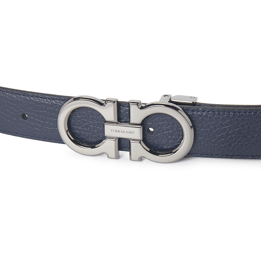 페라가모(FERRAGAMO) 간치니 남성 양면 벨트 (프리컷팅) 670428 0790557