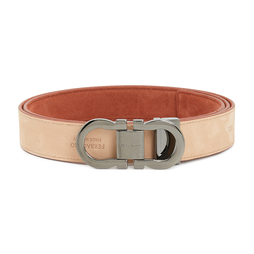 페라가모(FERRAGAMO) 간치니 남성 양면 벨트 (프리컷팅) 670479 0783691