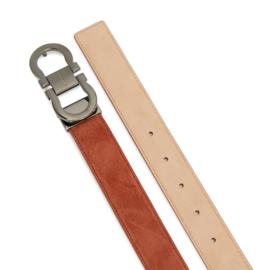 페라가모(FERRAGAMO) 간치니 남성 양면 벨트 (프리컷팅) 670479 0783691
