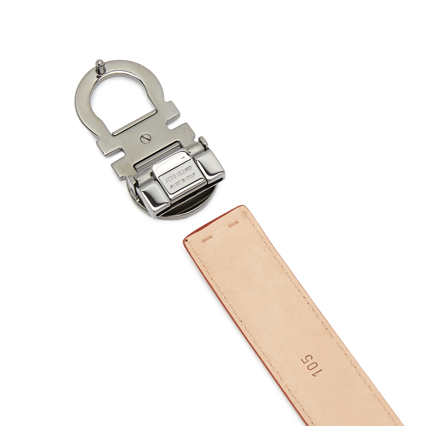 페라가모(FERRAGAMO) 간치니 남성 양면 벨트 (프리컷팅) 670479 0783691