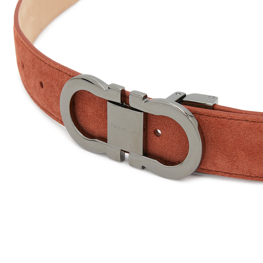 페라가모(FERRAGAMO) 간치니 남성 양면 벨트 (프리컷팅) 670479 0783691