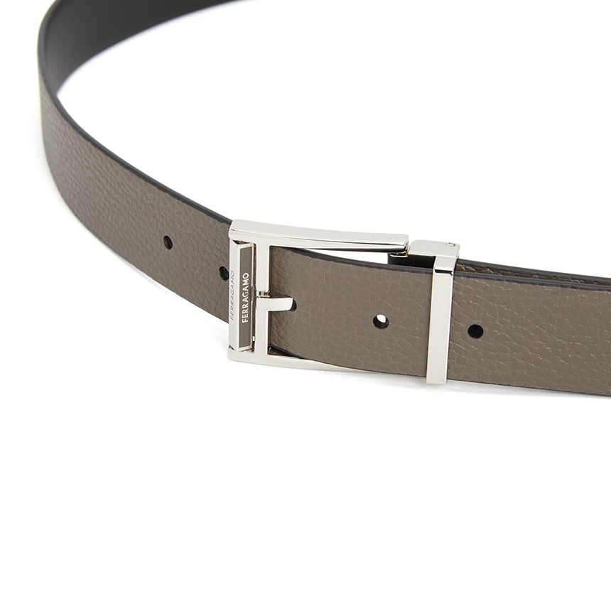 페라가모(FERRAGAMO) 남성 양면 벨트 (프리컷팅) 670571 0786349