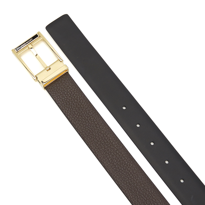 페라가모(FERRAGAMO) 남성 양면 벨트 (프리컷팅) 670571 0786350