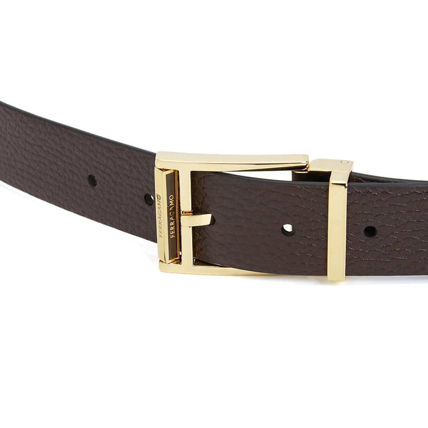 페라가모(FERRAGAMO) 남성 양면 벨트 (프리컷팅) 670571 0786350