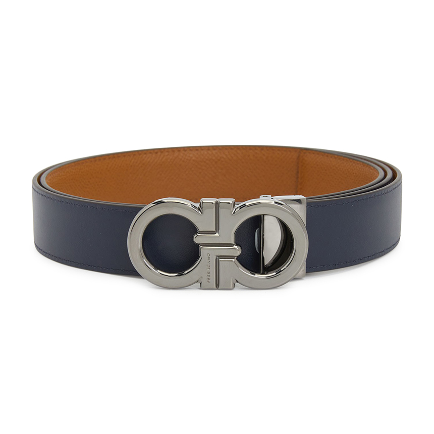 페라가모(FERRAGAMO) 간치니 남성 양면 벨트 (프리컷팅) 670644 0791058