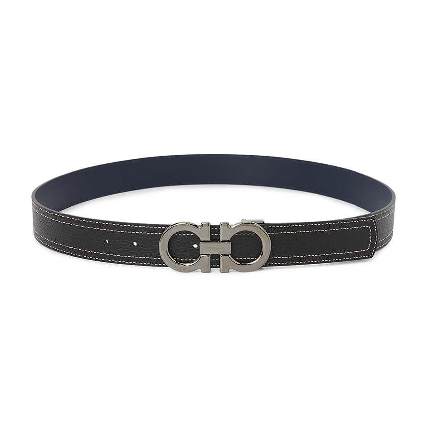 페라가모(FERRAGAMO) 남성 양면 벨트 (프리컷팅) 670645 0790978