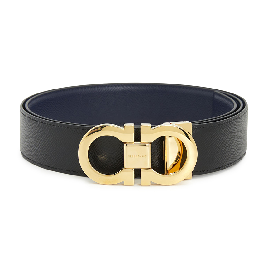 페라가모(FERRAGAMO) 간치니 남성 양면 벨트 (프리컷팅) 679535 0780164