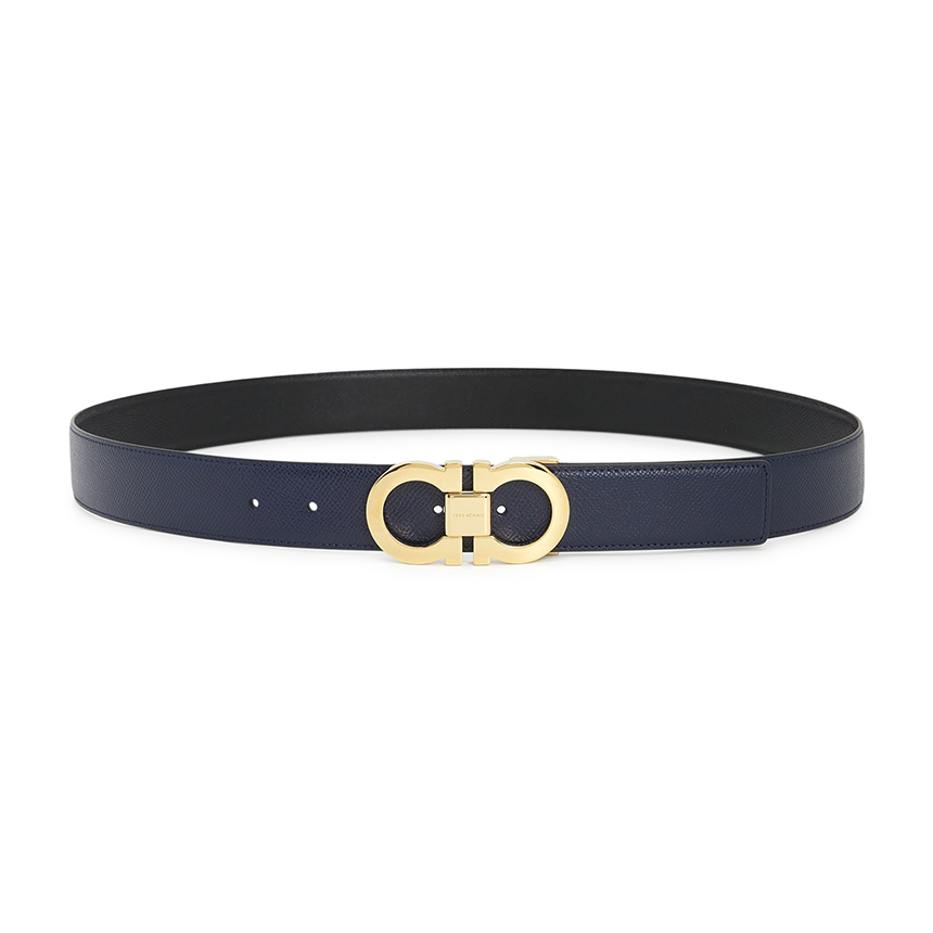 페라가모(FERRAGAMO) 간치니 남성 양면 벨트 (프리컷팅) 679535 0780164