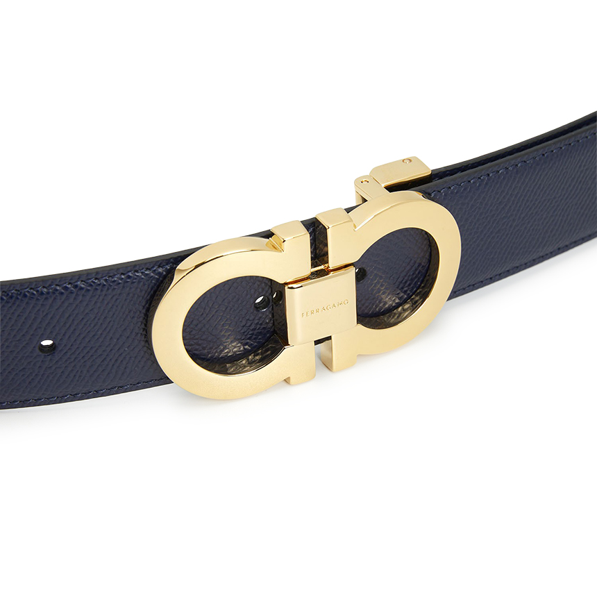 페라가모(FERRAGAMO) 간치니 남성 양면 벨트 (프리컷팅) 679535 0780164