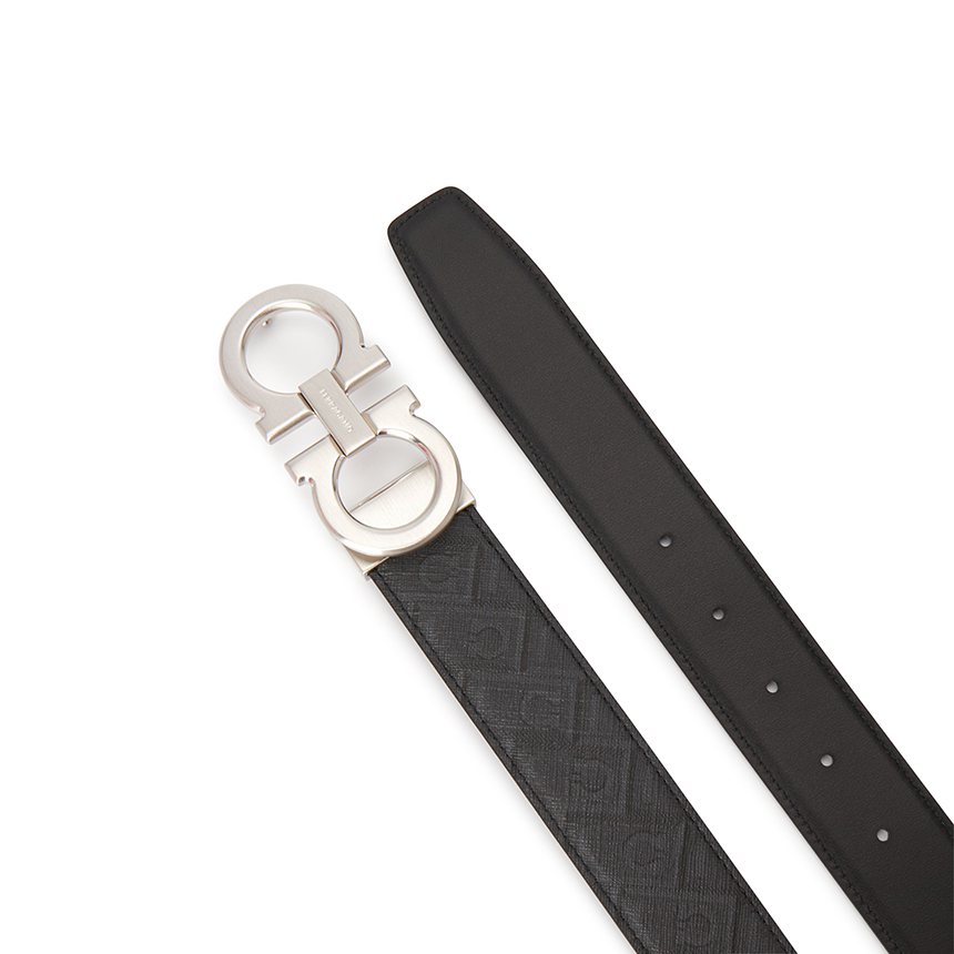 페라가모(FERRAGAMO) 간치니 남성 양면 벨트 (프리컷팅) 679710 0780171
