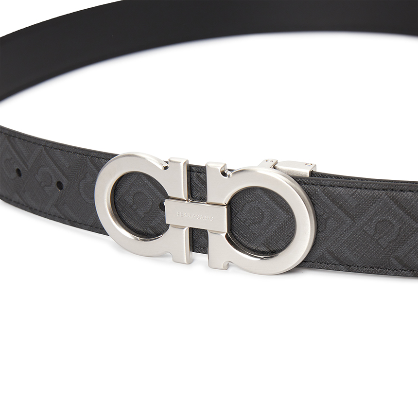 페라가모(FERRAGAMO) 간치니 남성 양면 벨트 (프리컷팅) 679710 0780171