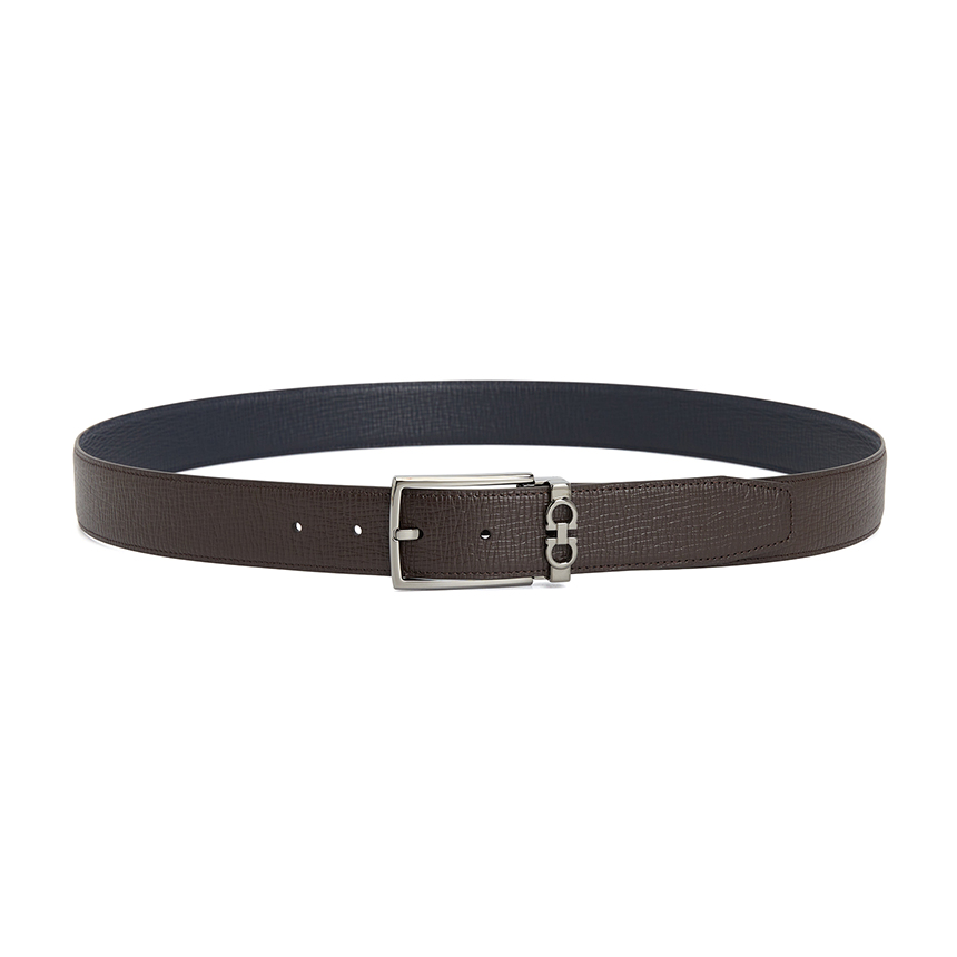 페라가모(FERRAGAMO) 간치니 남성 양면 벨트 (프리컷팅) 67A037 0785999