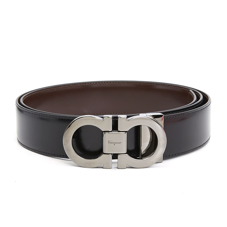 페라가모(FERRAGAMO) 스크래치 간치니 남성 양면 벨트 67 9535 001 0644557 (프리컷팅) SA_67 9535 001 0644557_027