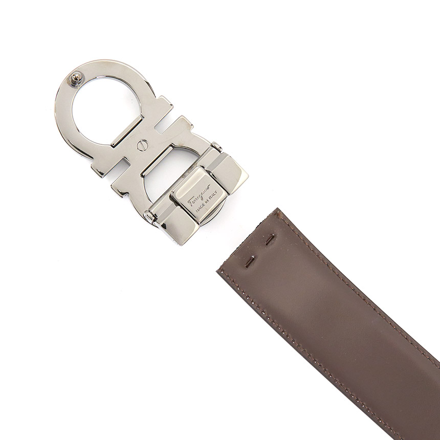 페라가모(FERRAGAMO) 스크래치 간치니 남성 양면 벨트 67 9535 001 0644557 (프리컷팅) SA_67 9535 001 0644557_027