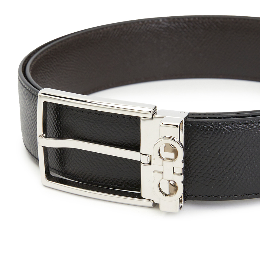 페라가모(FERRAGAMO) 스크래치 간치니 남성 양면 벨트 67 A037 002 0708206 (프리컷팅) SA_67 A037 002 0708206_026