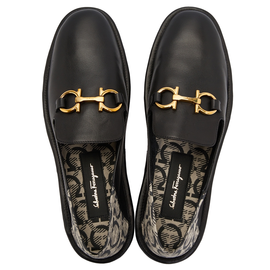페라가모(FERRAGAMO) 노마딕 스토리즈 남성 로퍼 ALETE J NERO 0756909