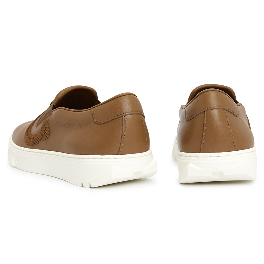 페라가모(FERRAGAMO) 스크래치 간치니 LEXUS BROWN SUGA 0754275 남자 스니커즈 슬립온 SS_LEXUS BROWN SUGA 0754275_100
