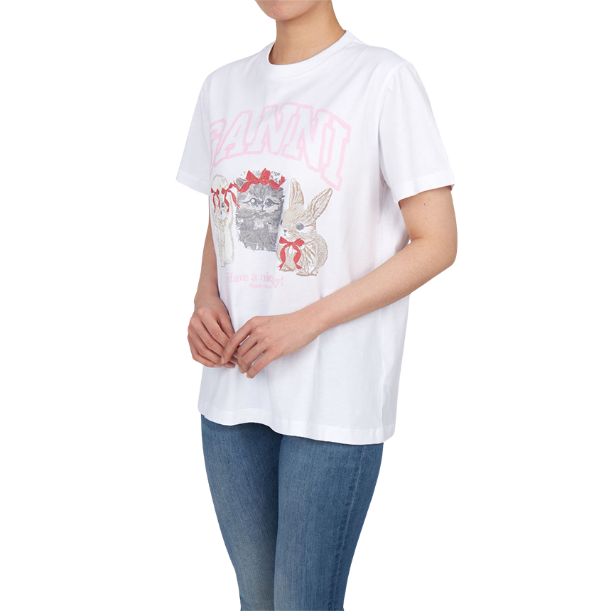 가니(GANNI) 반팔티셔츠 A1050029 151