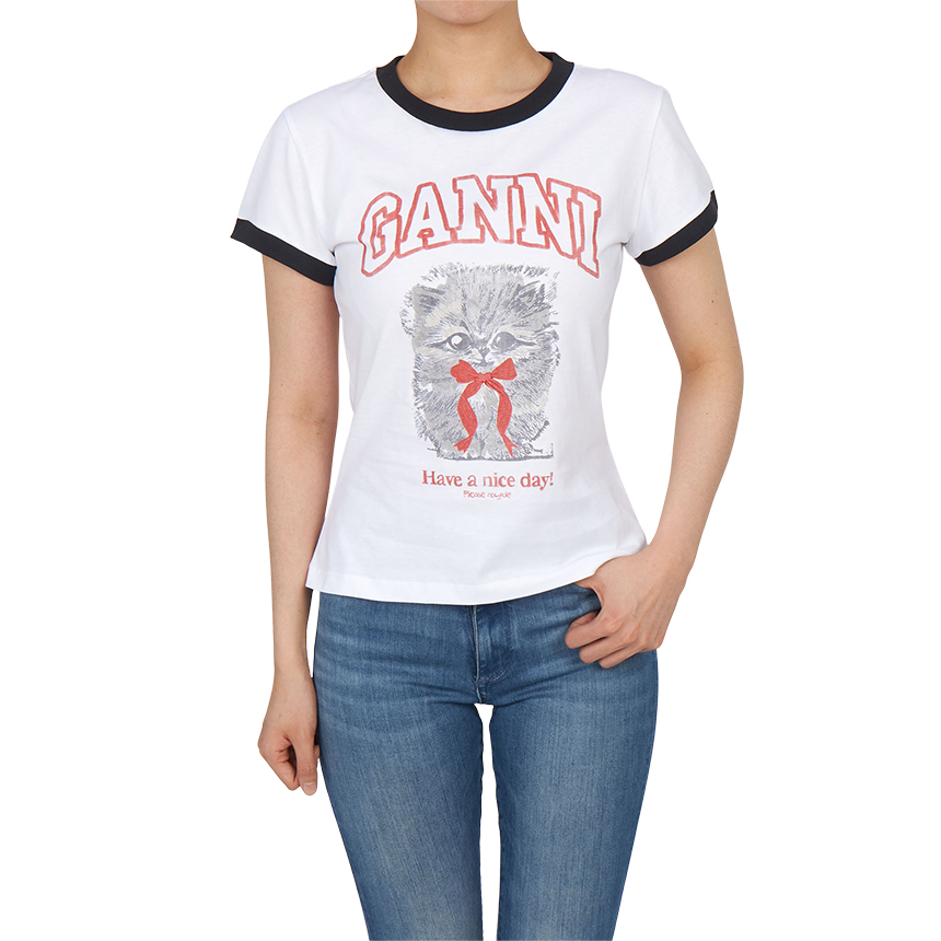 가니(GANNI) 반팔티셔츠 A1050030 151