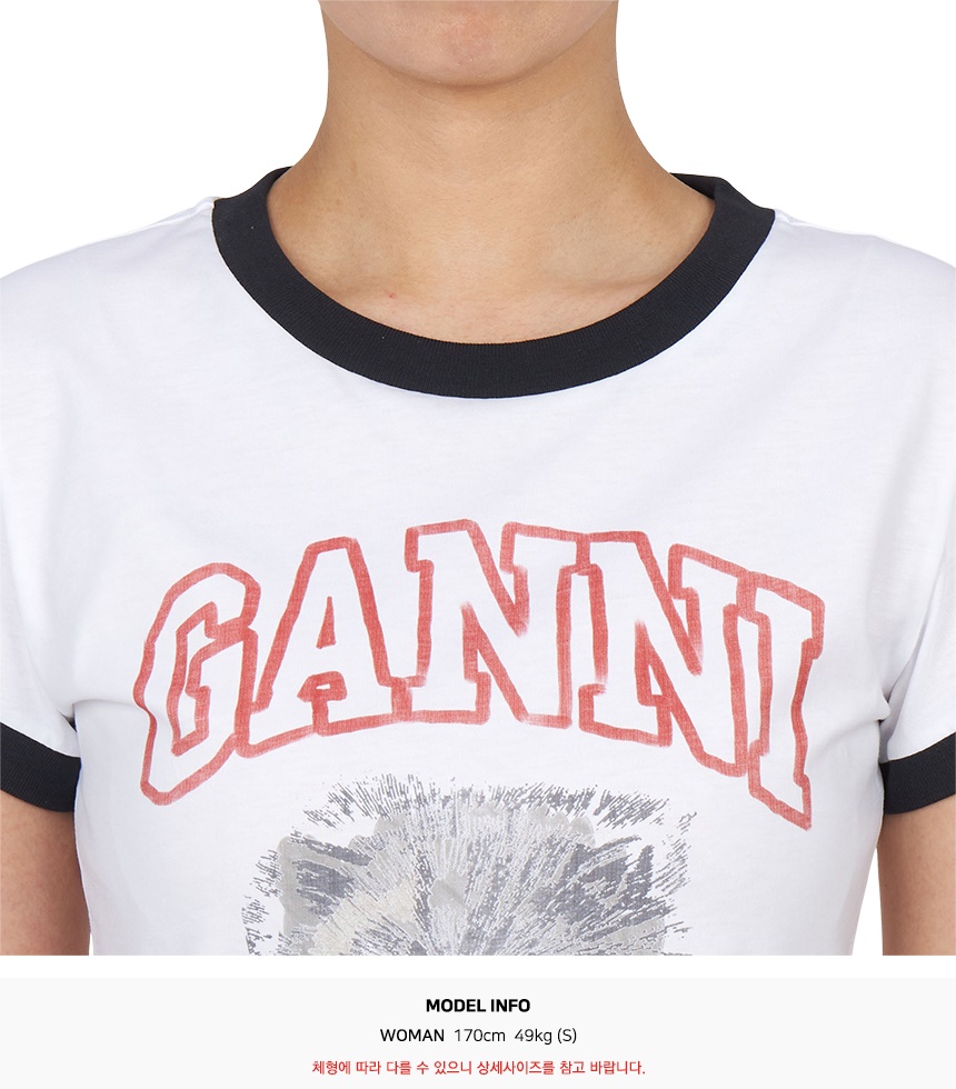 가니(GANNI) 반팔티셔츠 A1050030 151