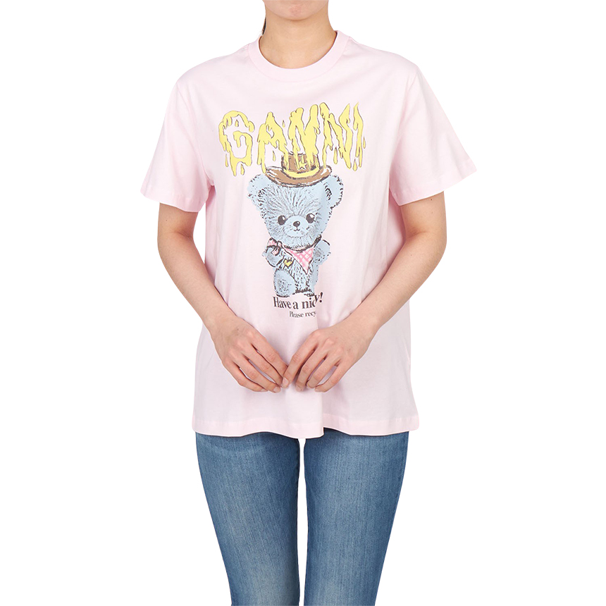 가니(GANNI) 반팔티셔츠 A1050074 868