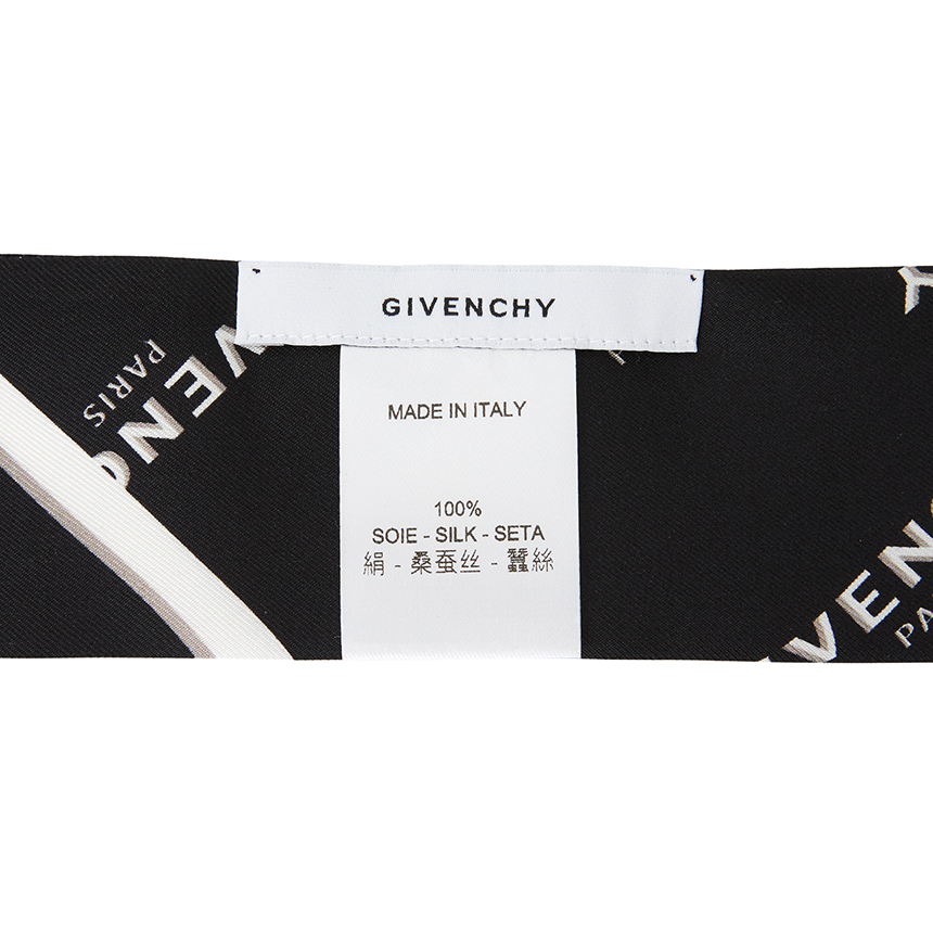 지방시(GIVENCHY) 여성 실크 스카프 BG00P3G002 001