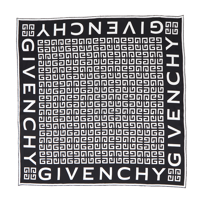 지방시(GIVENCHY) 실크 스카프 (남여공용) GW9090SS187 001