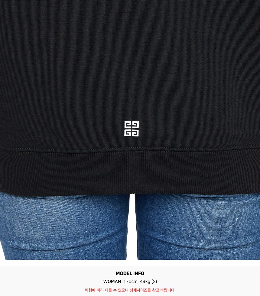지방시키즈(GIVENCHY KIDS) 맨투맨 (성인착용가능) H30937 09B 14A