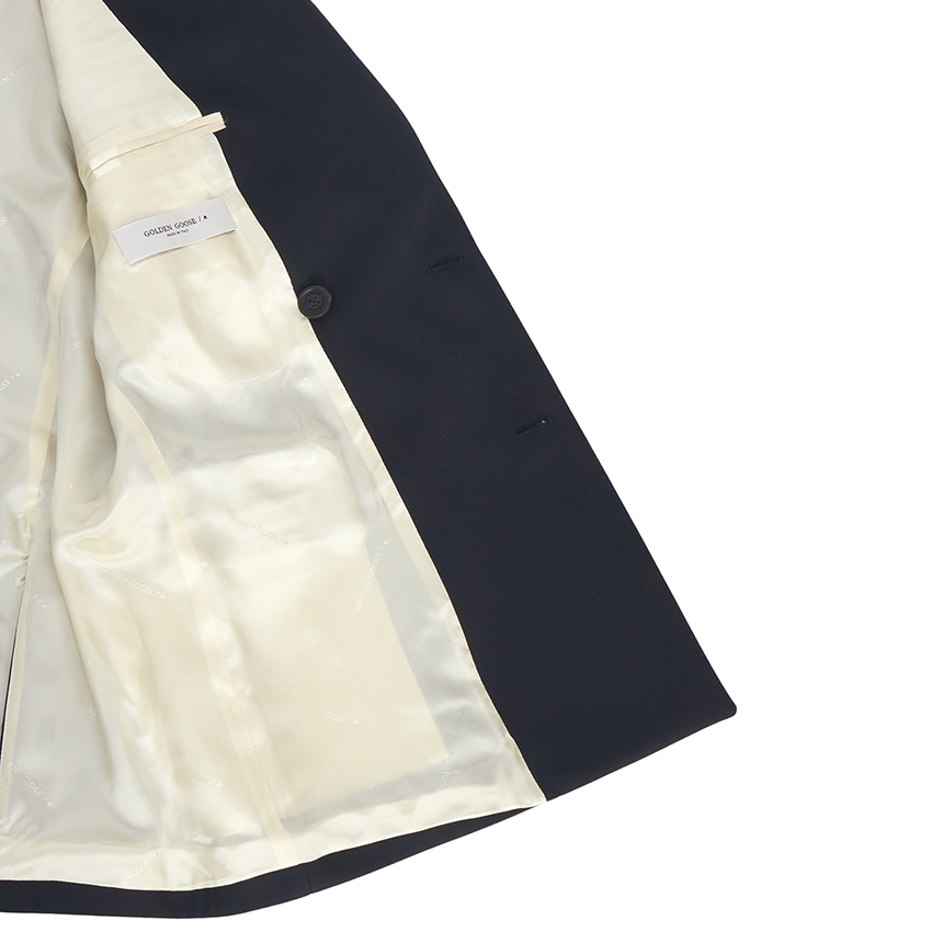 골든구스(GOLDEN GOOSE) 더블 브레스트 남성 자켓 GMP00835 P000619 50486