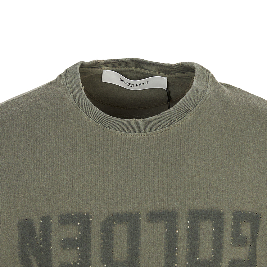 골든구스(GOLDEN GOOSE) 남성 반팔티셔츠 GMP01220 P000671 35479