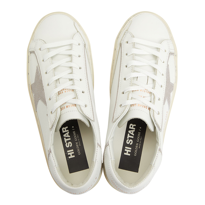 골든구스(GOLDEN GOOSE) 하이스타 여성 스니커즈 GWF00118 F008092 10847