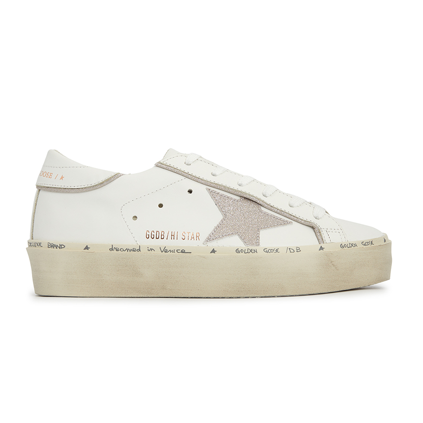 골든구스(GOLDEN GOOSE) 하이스타 여성 스니커즈 GWF00118 F008092 10847