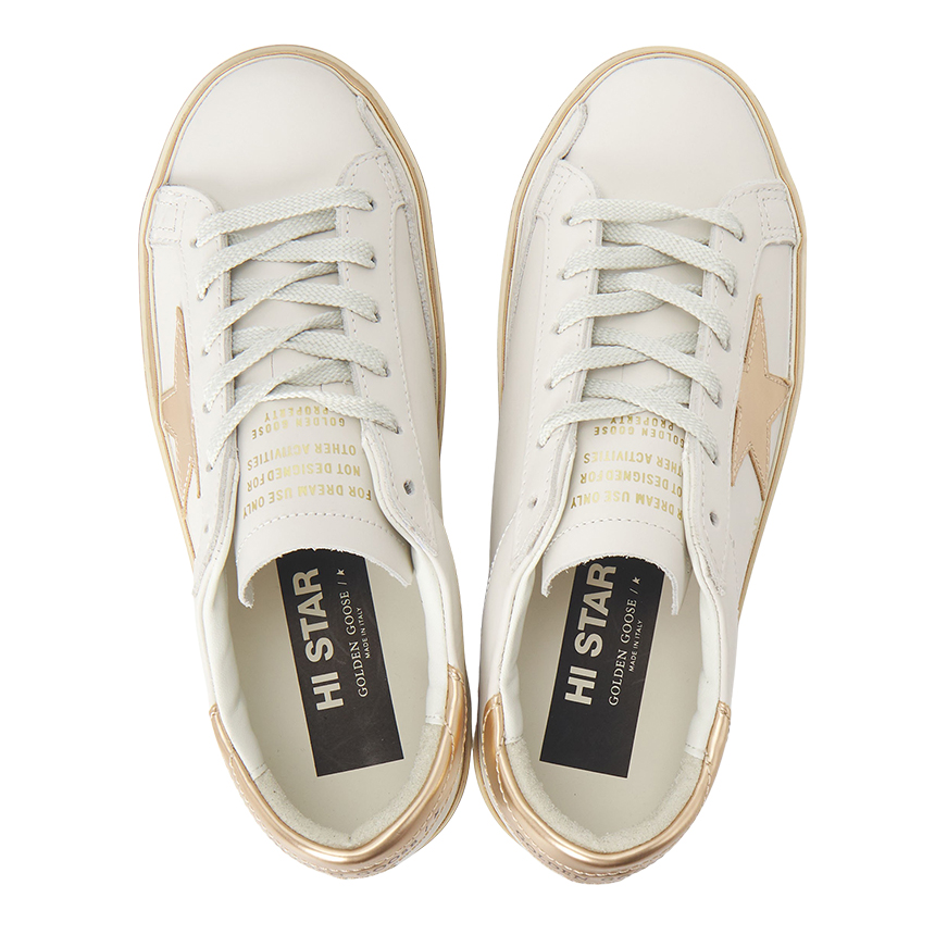골든구스(GOLDEN GOOSE) 하이스타 여성 스니커즈 GWF00118 F008128 10961