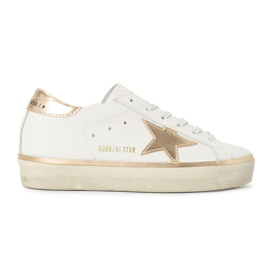 골든구스(GOLDEN GOOSE) 하이스타 여성 스니커즈 GWF00118 F008128 10961