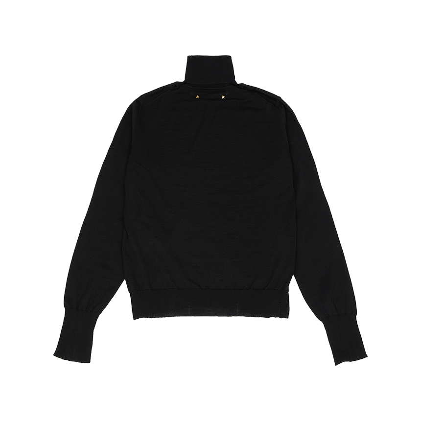 골든구스(GOLDEN GOOSE) 여성 터틀넥 니트 GWP00953 P000665 90100