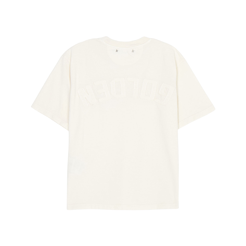 골든구스(GOLDEN GOOSE) 여성 반팔티셔츠 GWP01874 P001576 11560